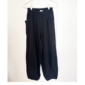 Noen baggy pull on pants black